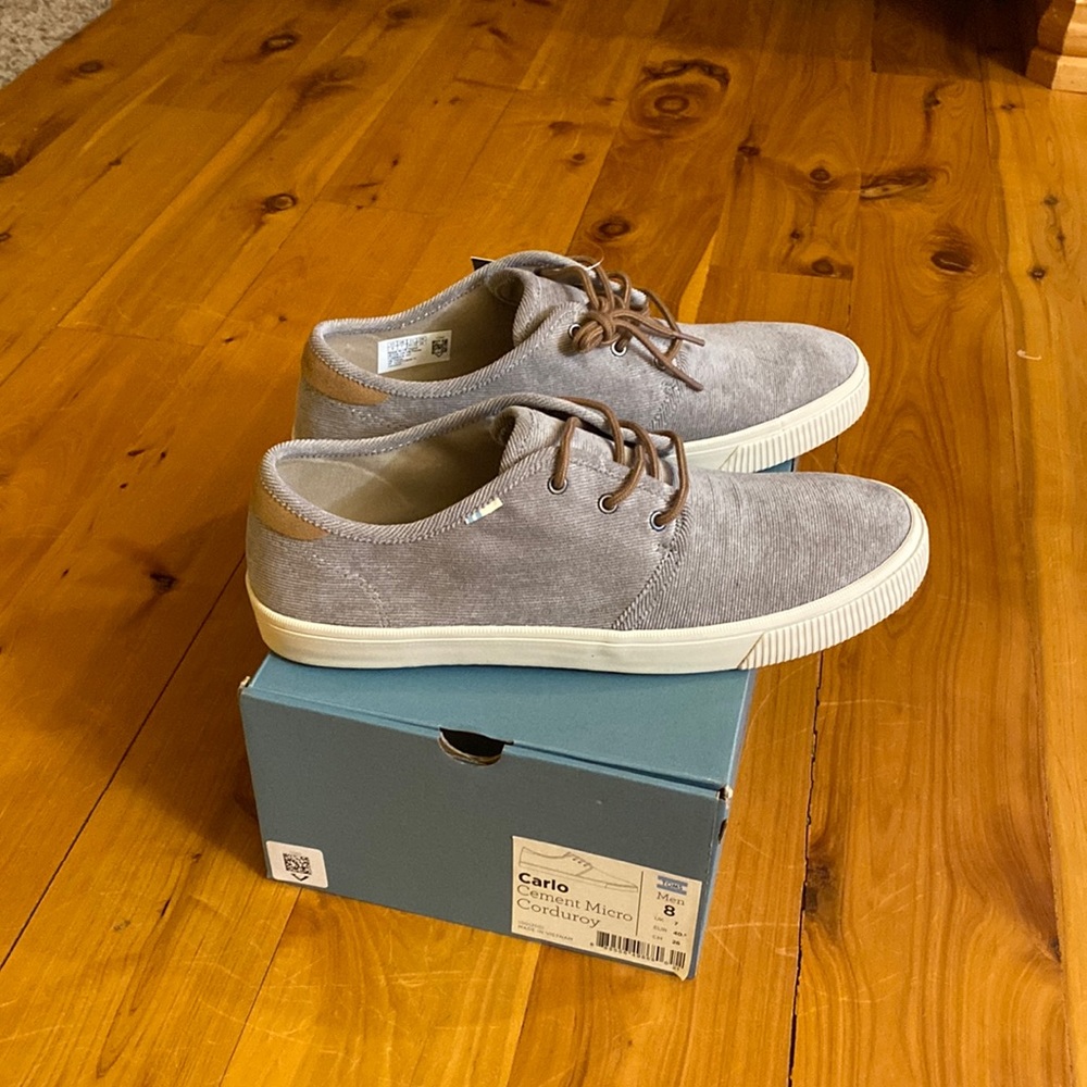 Toms Carlo Cement Micro Corduroy - Picture 3 of 7